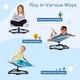 preview thumbnail 3 of 7, Kids Sensory Swivel Chair Autistic Children Sensory Toy w/ Metal Base