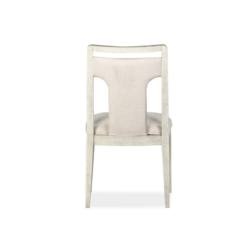 Magnussen Home Lorelei Misty Cloud Upholstered Side Chair Two Pack - 20''W x 23.63''D x 36''H