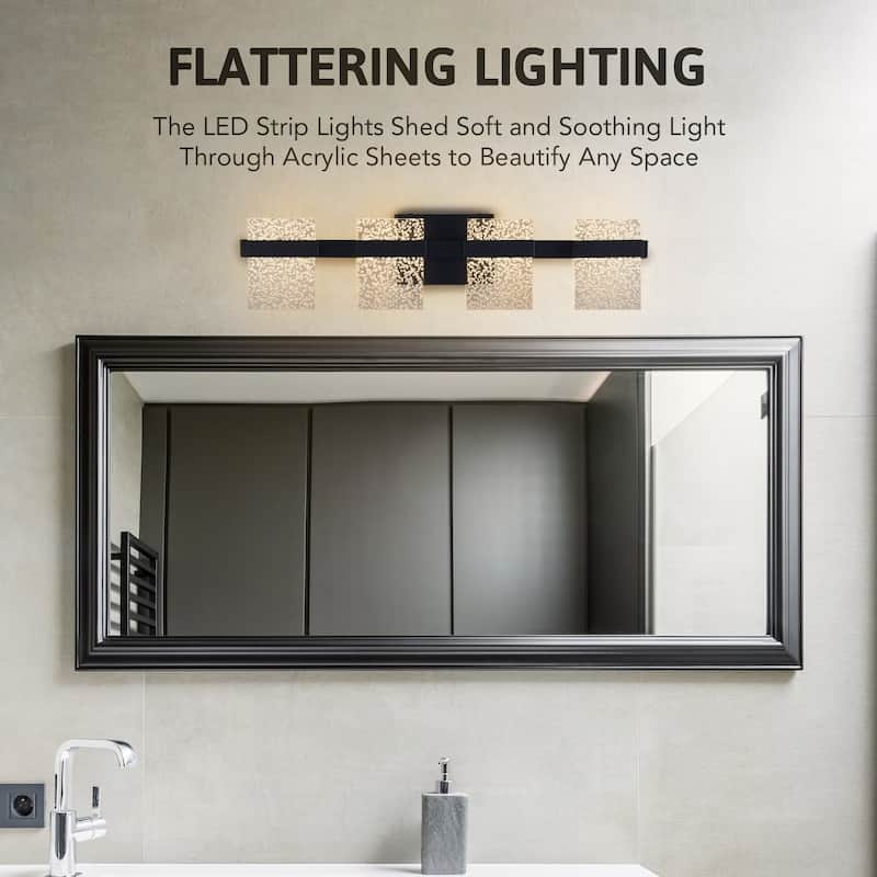 CO-Z Modern 20W LED Wall Sconce Vanity Light Fixture