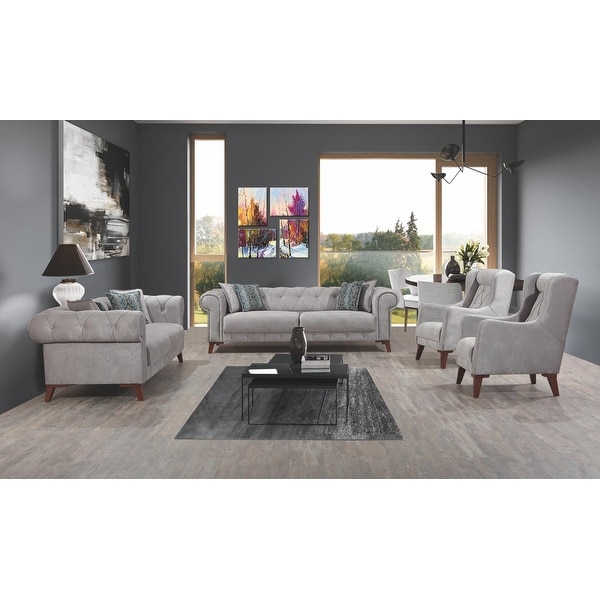 Couch with chair on sale set