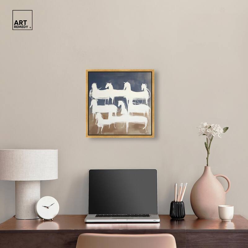 Phantom Herd Canvas by Art Remedy