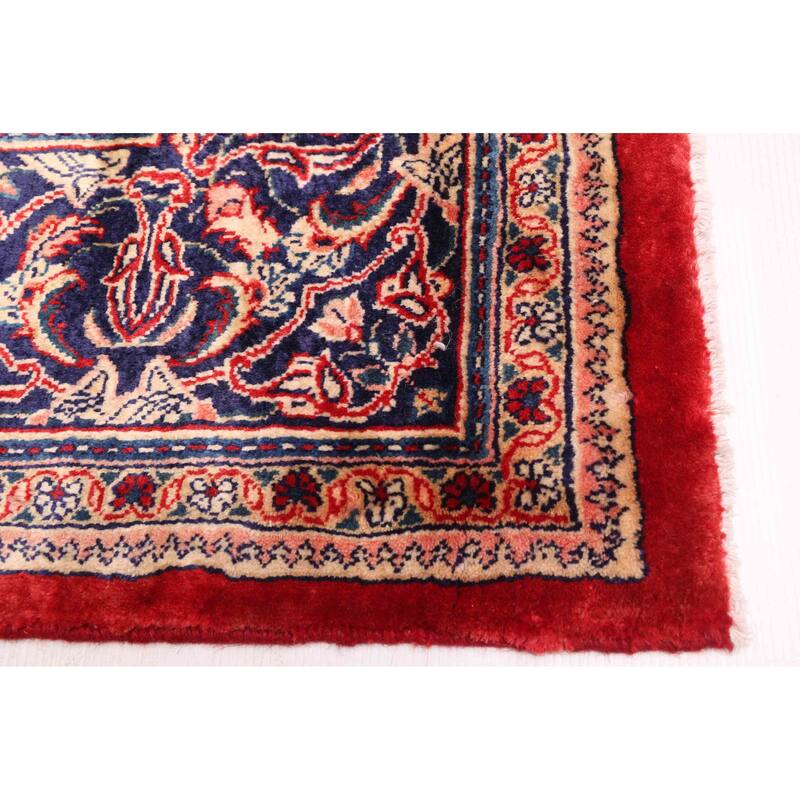 ECARPETGALLERY Hand-knotted Kayseri Red Wool Rug - 7'8 x 10'11