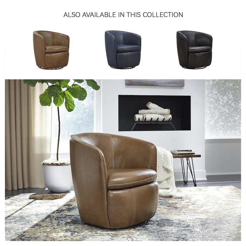 Signature Design by Ashley Kierreys Swivel Chair - 31.75"W x 28"D x 31.5"H