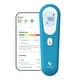 preview thumbnail 1 of 6, Kinsa QuickScan Non-Contact Smart Thermometer with Smartphone App & Health Guidance - Blue