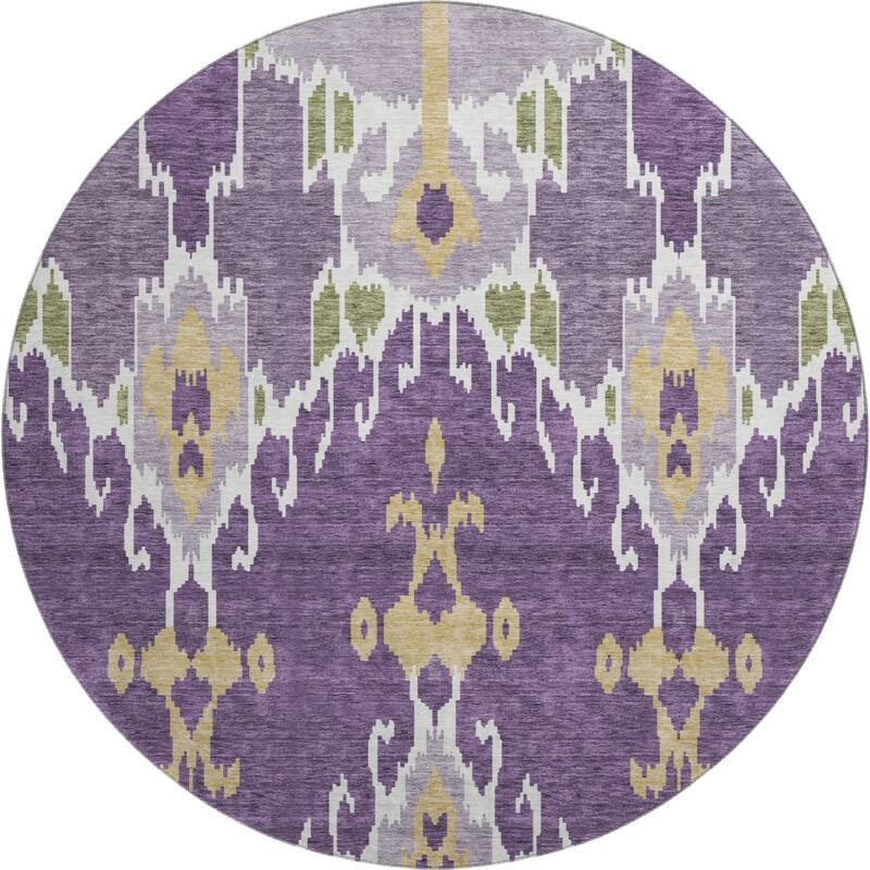 Premium Washable Super Soft Boho Ikat Mayfield Rug