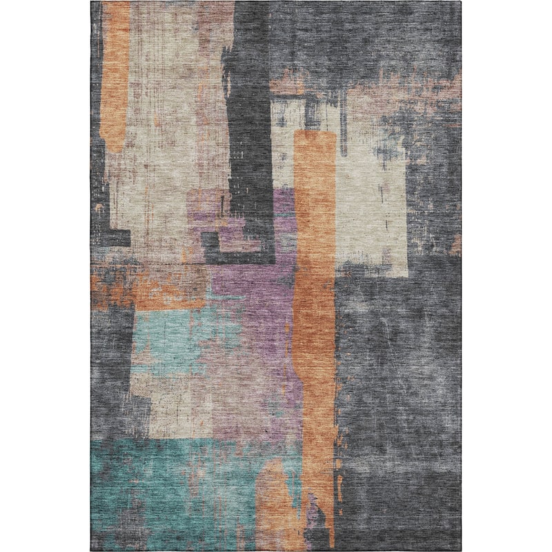 Premium Washable Super Soft Abstract Contemporary Mayfield Rug