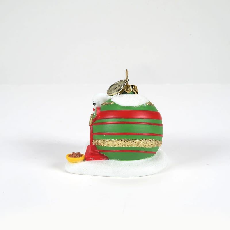 department 56 north pole nanook's home christmas figurine #6009834