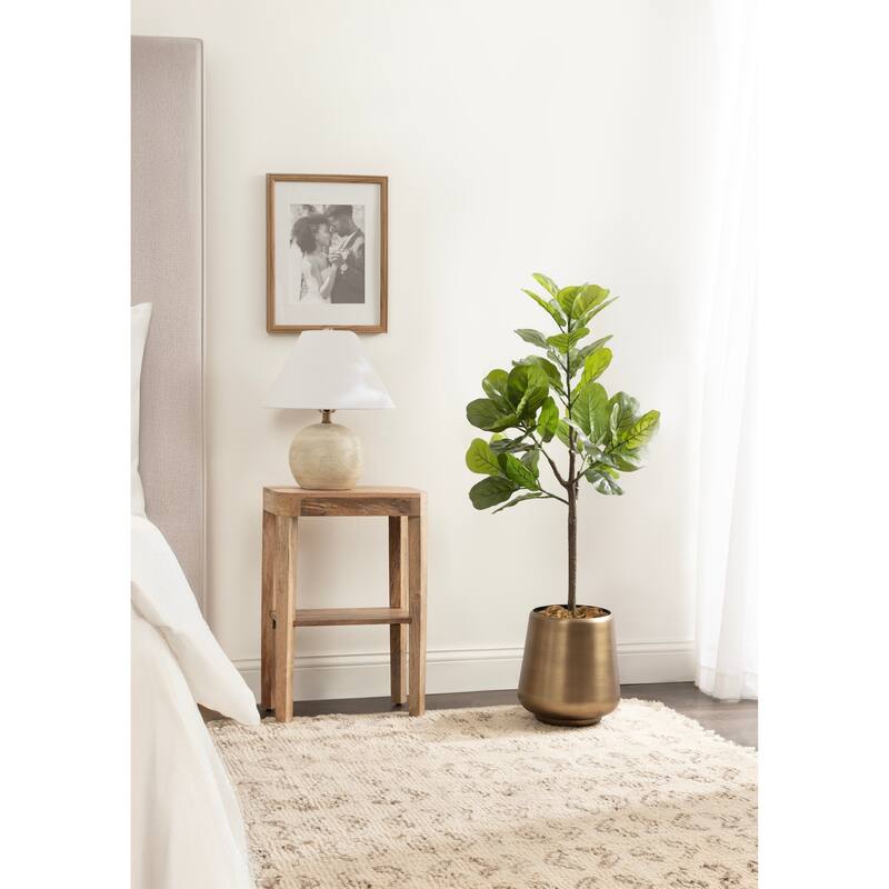 Kate and Laurel Fidmont Faux Fiddle Fig Tree