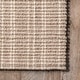 preview thumbnail 5 of 4, Nuloom Jolinn Farmhouse Wool and Jute Area Rug