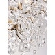 preview thumbnail 14 of 14, Dalia Indoor 3-light Crystal Chandelier