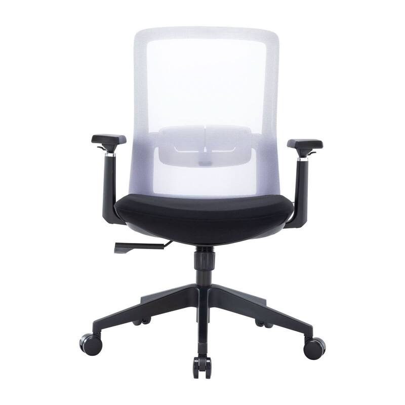 Ingram Contemporary Ergonomic Mesh Office Chair - Adjustable Height & Armrests, Mid-Back Swivel Desk Chair for Home Office