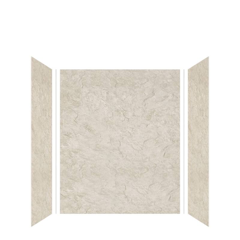 Transolid Expressions 60-in X 32-in X 72-in Glue to Wall Shower Kit - 32" x 60" x 72"