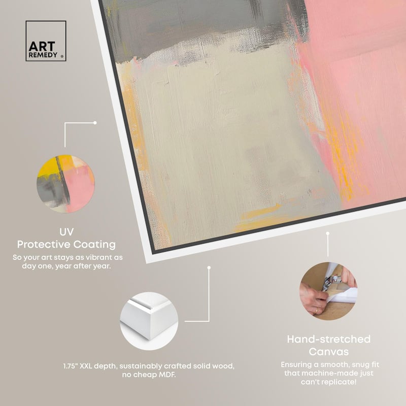 Tangerine Blush II Canvas by Art Remedy