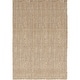 preview thumbnail 18 of 28, Abbie Handmade Chevron Stripe Jute Area Rug 2' x 3' - Tan - Rectangle