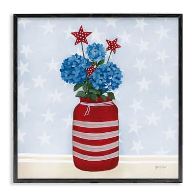Stupell Summer Stars Bouquet Framed Giclee Art Design By Yvette St. Amant
