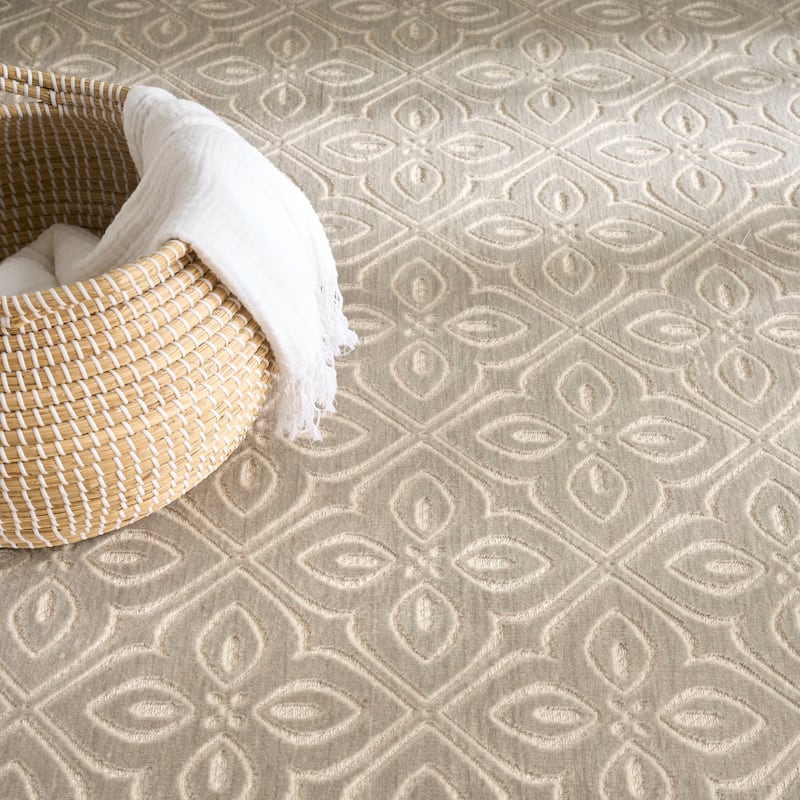 Nourison Washable Charm Indoor only Floral Area Rug