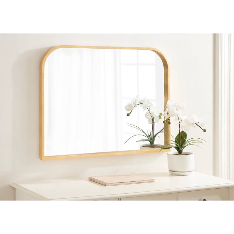 Kate and Laurel Travis Arch Framed Wall Mirror