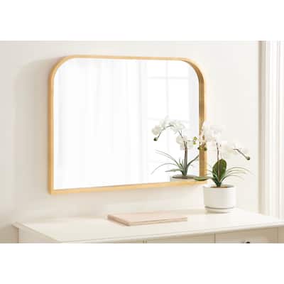 Kate and Laurel Travis Arch Framed Wall Mirror