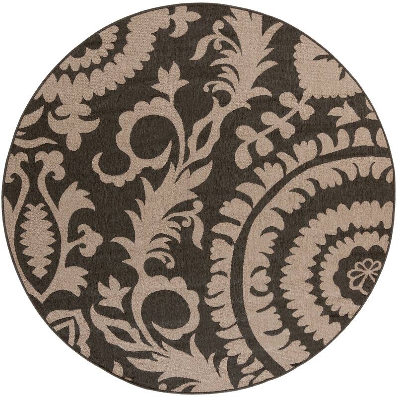 Livabliss Nina Contemporary Floral Indoor/Outdoor Area Rug