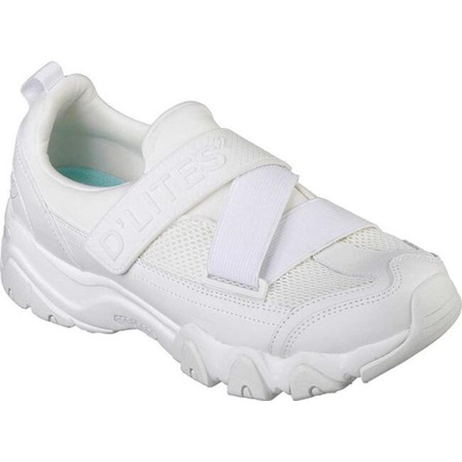 skechers d'lites 2 womens white