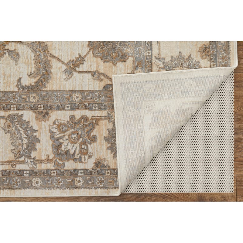Grand Bazaar Neoma Machine Made Bordered Traditional Area Rug