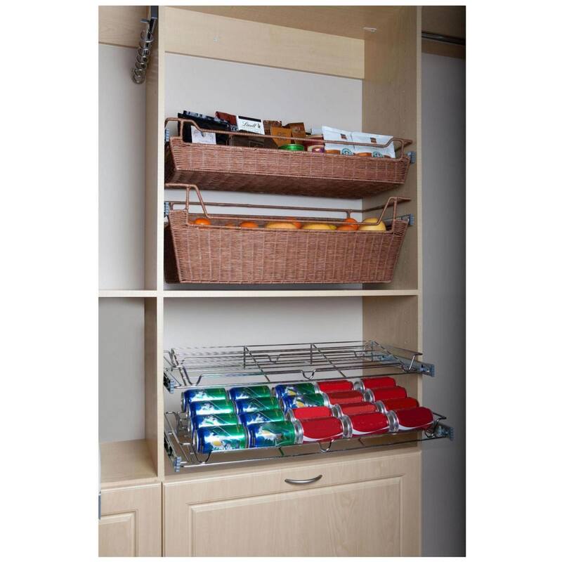 Rev-A-Shelf Sidelines 30 Inch Pull Out Spice/Can Rack