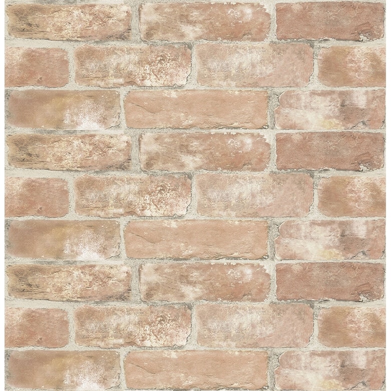 InHome Old Town Brick Peel & Stick Wallpaper