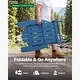 preview thumbnail 39 of 58, WINSOON All Weather HIPS Outdoor Folding Adirondack Chairs Set of 8