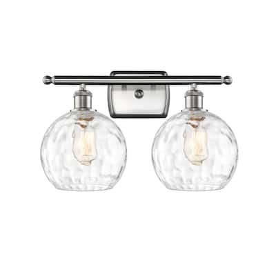 Innovations Lighting 516-2W-13-18 Athens Vanity Athens 2 Light 18"