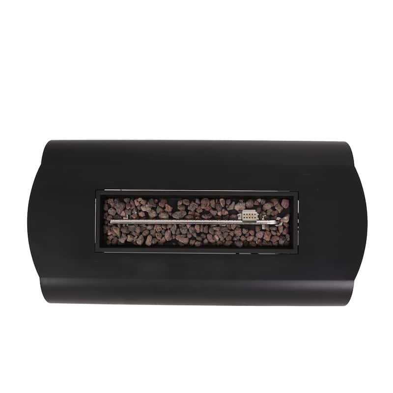 Shenandoah Outdoor 50,000 BTU Rectangular Fire Pit (No Tank Holder) by Christopher Knight Home
