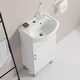 preview thumbnail 4 of 23, 18-inch mini bathroom cabinet with ceramic sink