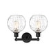 preview thumbnail 11 of 28, Innovations Lighting Athens Water Glass - 2 Light 17" Bath Vanity Light