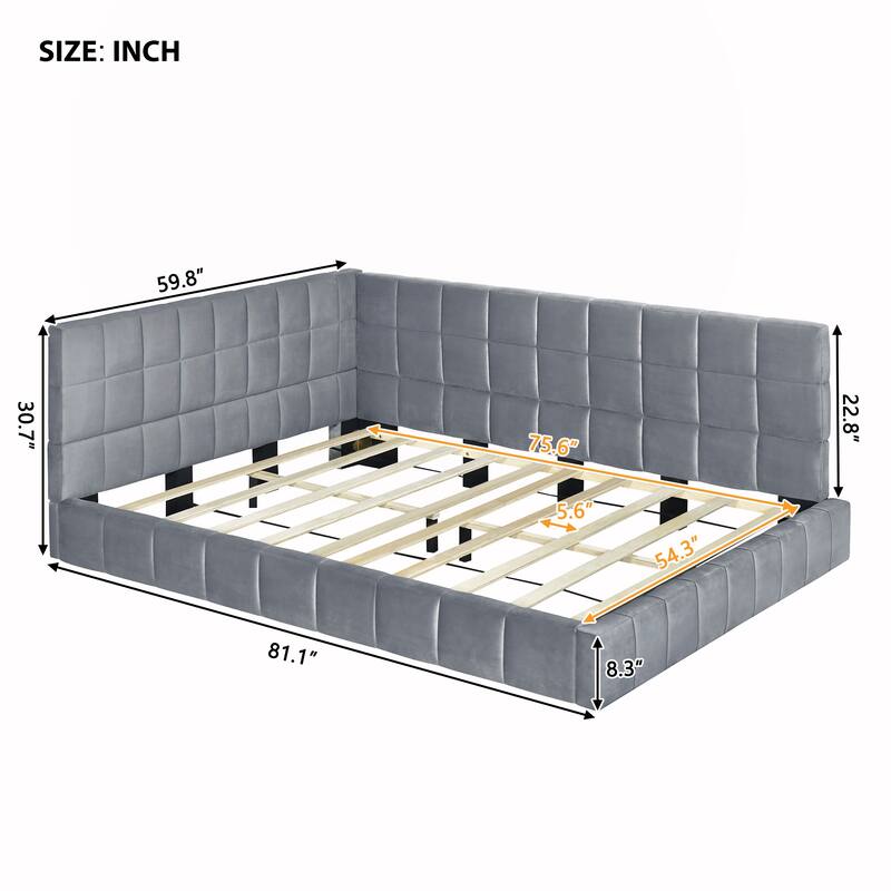 Full Size Upholstered Daybed