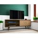 preview thumbnail 11 of 23, Liberty Mid-Century Modern 3-Shelf TV Stand