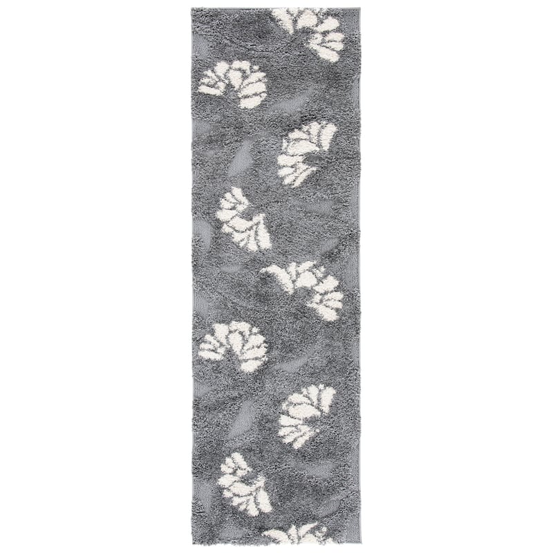 SAFAVIEH Florida Shag Neliha Floral 1.2-inch Thick Rug