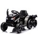 preview thumbnail 64 of 98, 12V Kids Electric Tractor with Safety Belt, Bluetooth, and Music