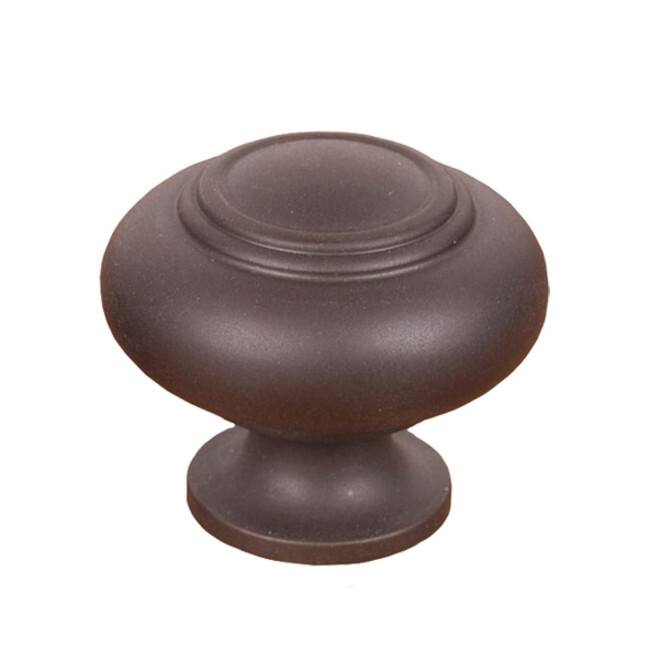 RK International 1-1/4 Inch Mushroom Cabinet Knob - Oil Rubbed Bronze
