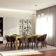 preview thumbnail 1 of 5, Midtown Concept Pietra Two-tone Acacia Wood Dining Set 9pc