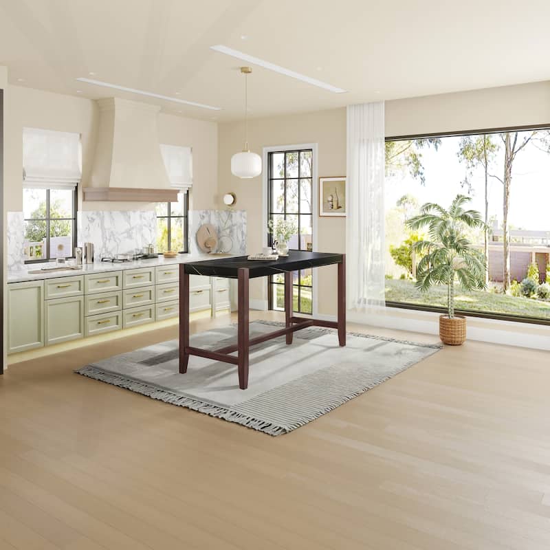 Versatile Counter Height Table for Various Spaces with Modern Design