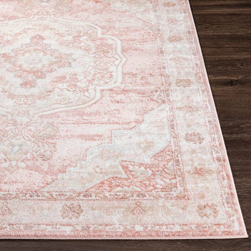 Livabliss Akiva Vintage Medallion Area Rug