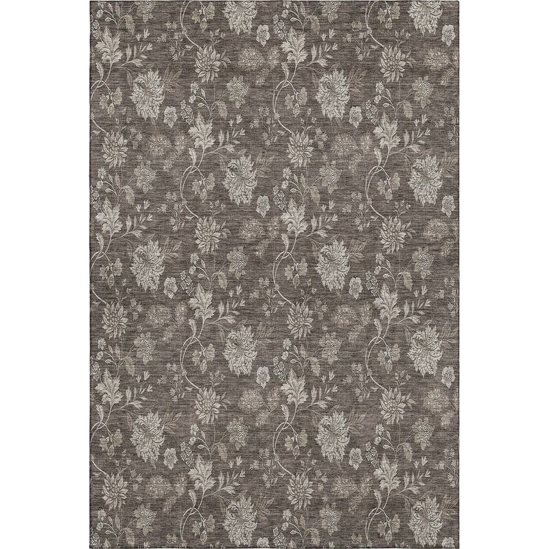 Premium Washable Super Soft Floral Borderless Mayfield Rug