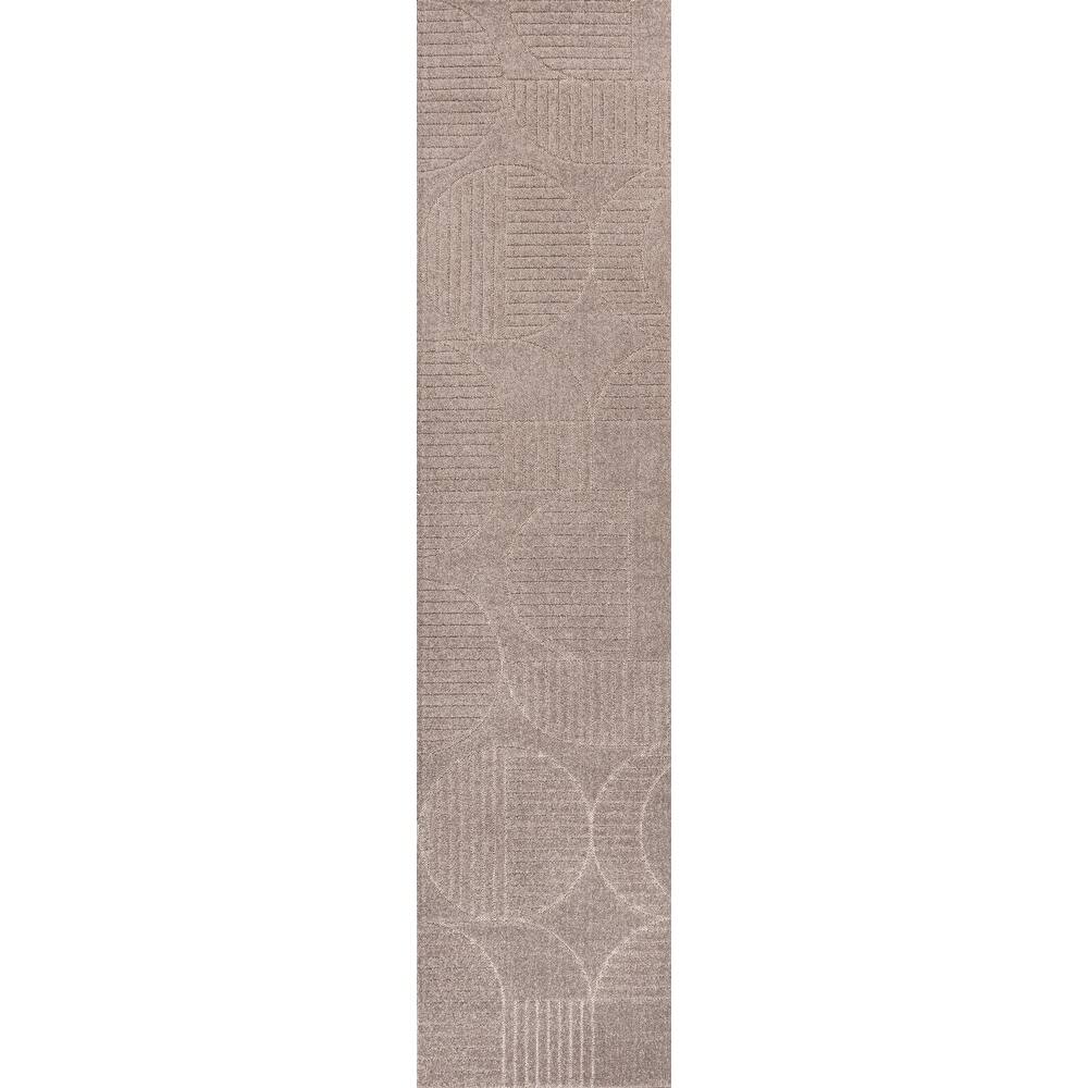 JONATHAN Y Dila Geometric Arch Scandi Striped Ivory/Cream Area Rug