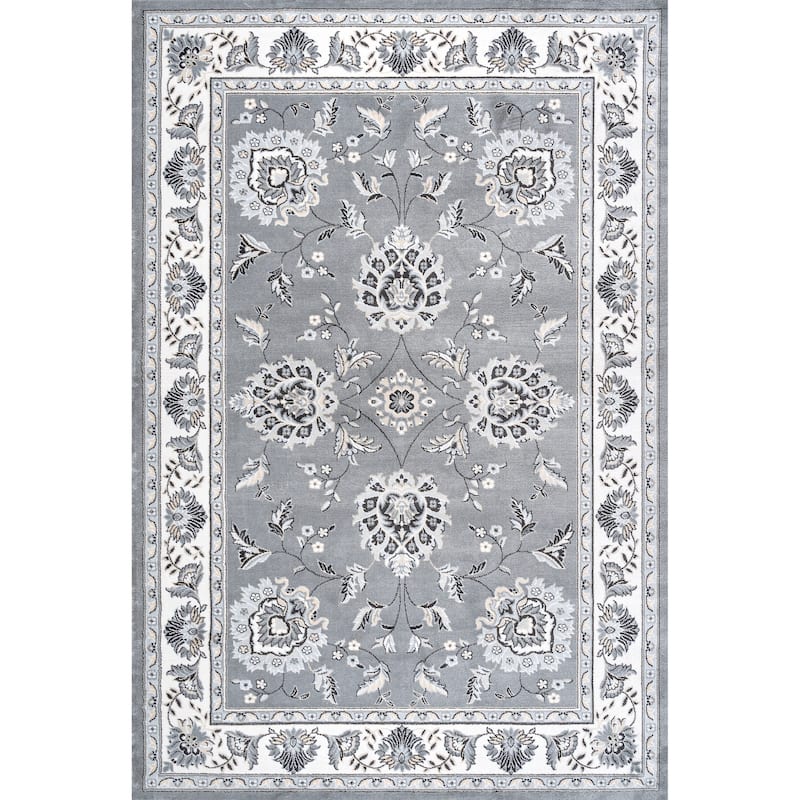 JONATHAN Y Scala French Cottage Area Rug - 8 X 10 - Gray/Cream