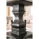 preview thumbnail 13 of 11, Furniture of America Brec Rustic White 48-inch Pedestal Dining Table