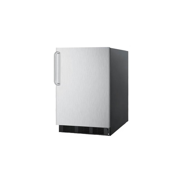 Summit Ff6bbisstb 5 Cu Ft All Refrigerator W Stainless Summit Ff6bbisstb 5 Cu Ft All Refrigerator W Stainless Steel Door Towel Bar Handle N A Free Shipping Today