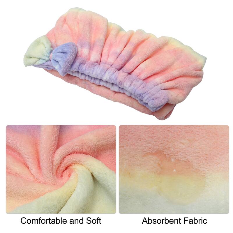 Bath Wrap Towel for Women Bowknot Shower Wrap Towel Multicolor 31.9" Length