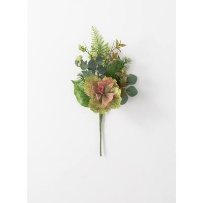 Sullivans Artificial Oleracea Pick 21"H Green - 4"L x 9"W x 21"H