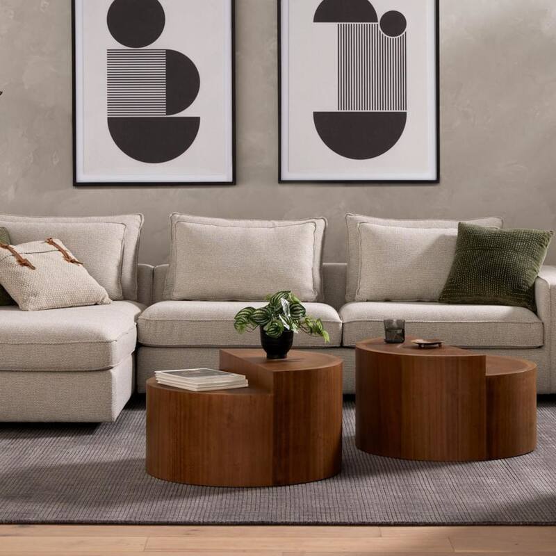 Kathy Bunching Table-Caramel Oak Veneer