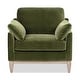 preview thumbnail 6 of 23, Pasadena 36" Wide Modern Farmhouse Velvet Accent Arm Chair
