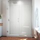 preview thumbnail 1 of 26, DreamLine Unidoor Plus 59-59 1/2 in. W x 72 in. H Frameless Hinged Shower Door - 59" - 59.5" W